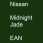 Preview: Nissan, Midnight Jade, EAN.